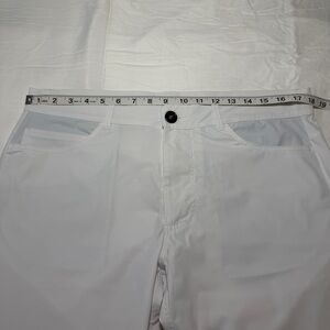 Men’s Grayson White Performance Golf Pants 34/32